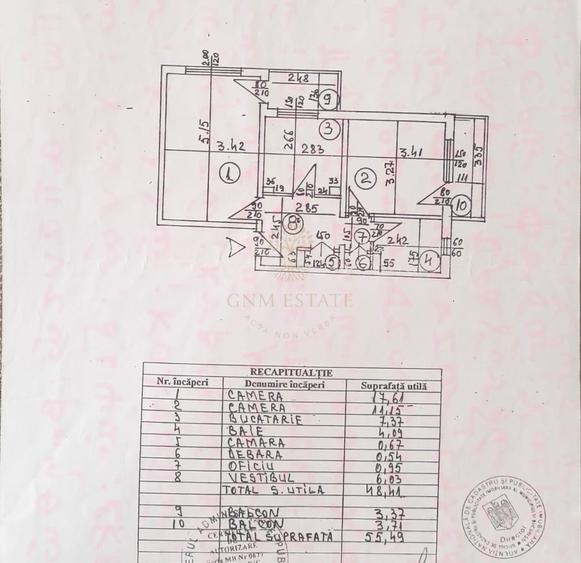 Apartament cu 2 camere decomandat, mobilat în Brâncoveanu