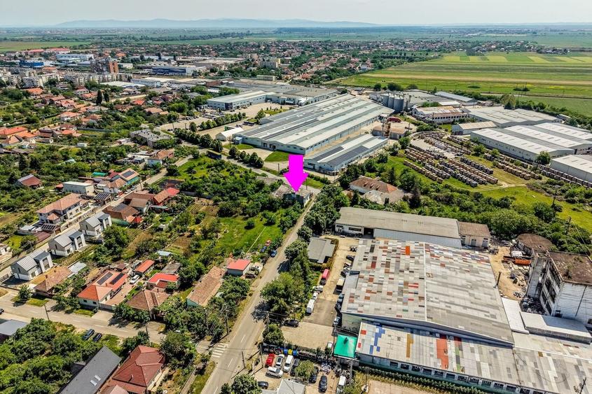 Teren Construcții intravilan de 1261 mp, în Aradul Nou