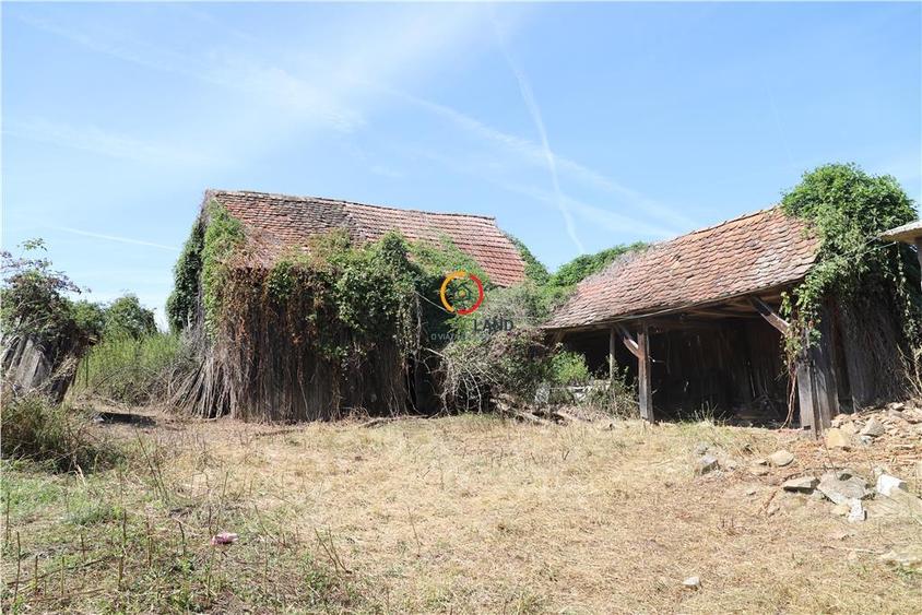 Casă individuală cu 3 camere cu Teren 2556 Mp în Bruiu