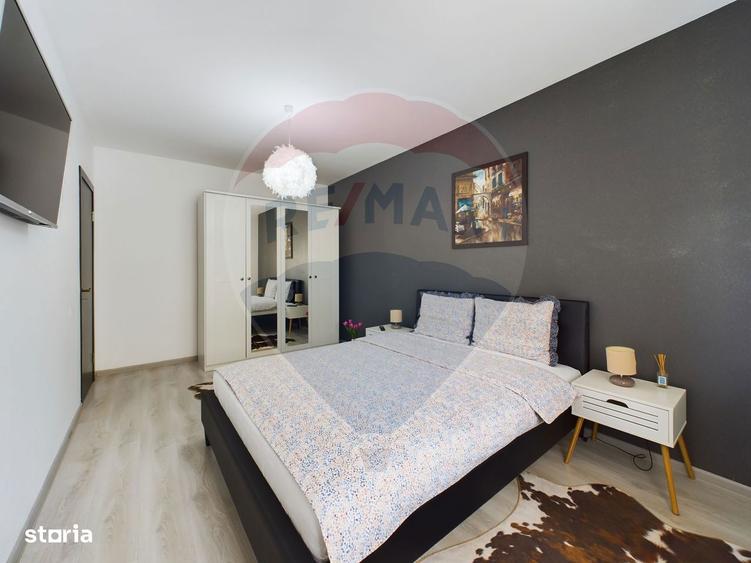 Apartament cu 2 camere, mobilat în Sânpetru
