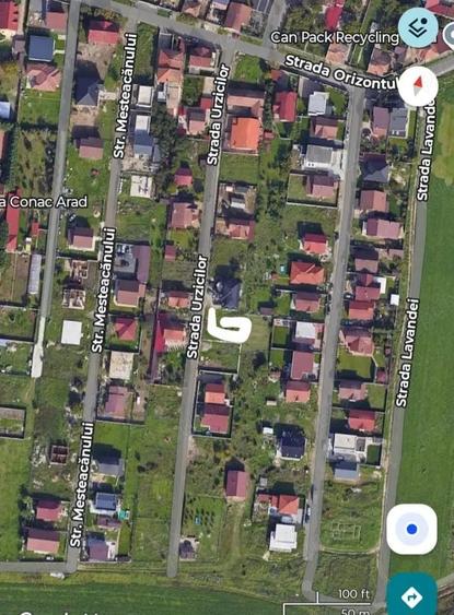 Teren de 420 mp, în Bujac