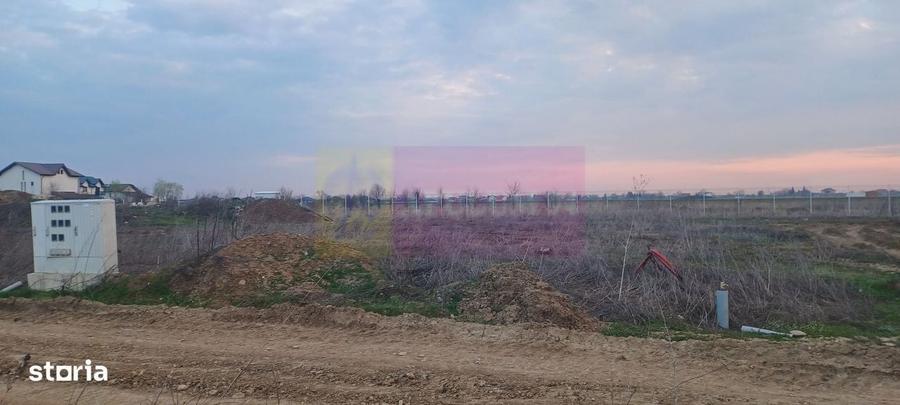 Sabareni, teren curti-constructii 610 mp cu utilitati - 2