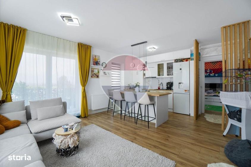 Apartament cu 3 camere în Tractorul