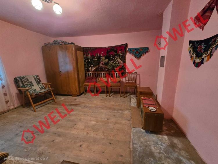 Casă cu 2 camere cu Teren 400 Mp în Sita Buzăului