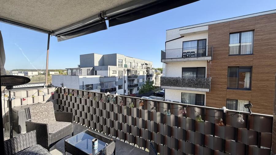 Apartament cu 2 camere decomandat, mobilat în Tunari