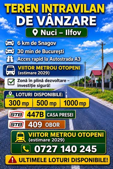 Teren intravilan Ilfov - 4