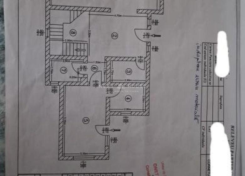 Casă individuală cu 6 camere decomandat cu Canalizare în Cornetu