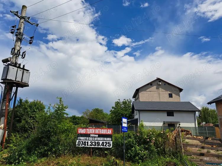 Teren de 300 mp, în Ștefăneștii de Jos