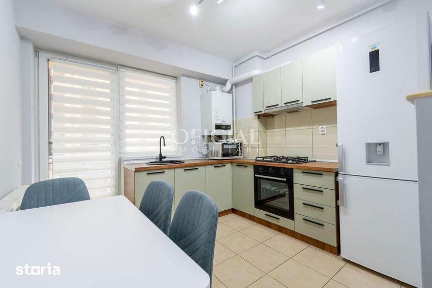 Apartament cu 2 camere semidecomandat, mobilat în Între Lacuri
