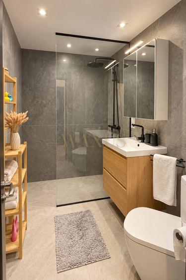 Apartament cu 3 camere semidecomandat, mobilat în Mărăști