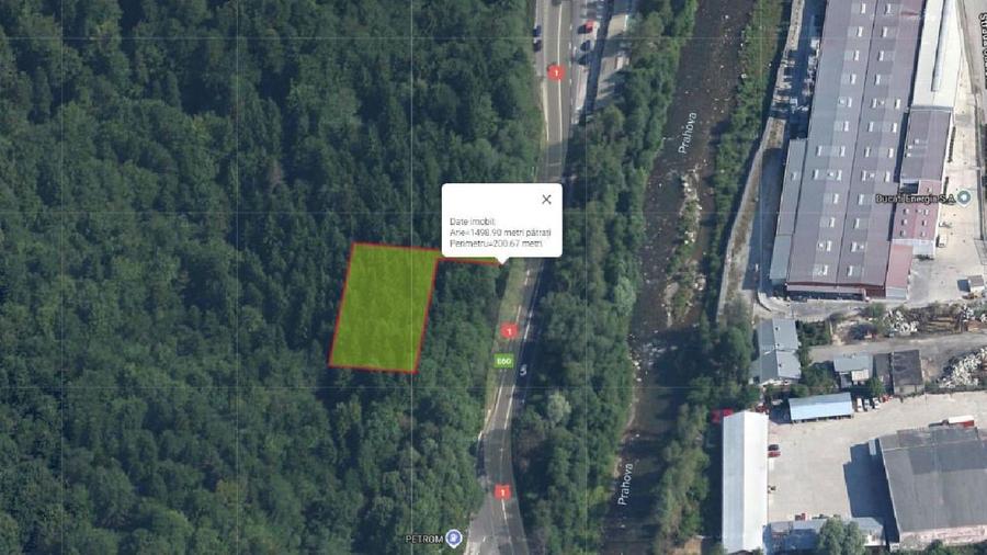 Teren agricol intravilan de 2498 mp, în Sud