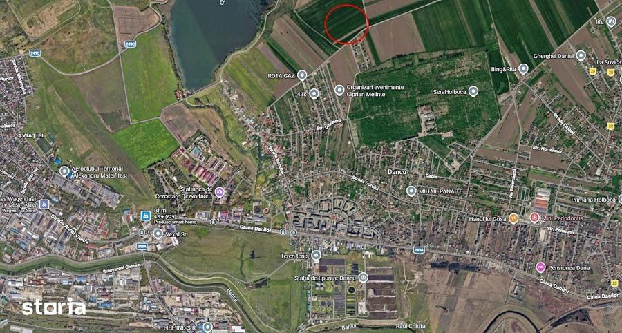 Teren de 1653 mp, în Dancu