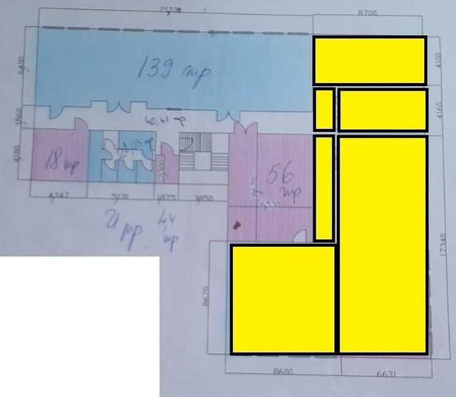 Spațiu comercial, de 290 mp, în Central