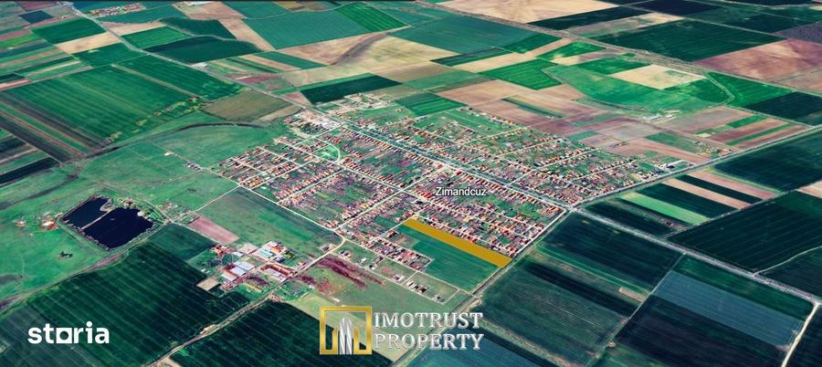 Teren intravilan Zimandcuz, Arad | 2 fronturi - 2