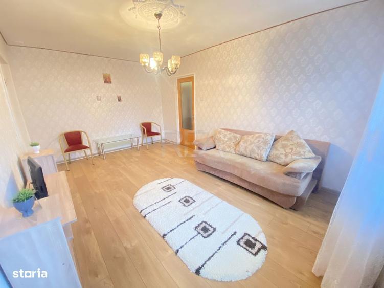 Apartament cu 3 camere semidecomandat, mobilat în Rahova