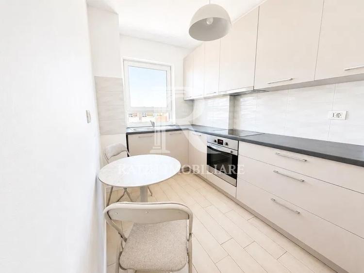 Apartament cu 2 camere decomandat, mobilat în Nufărul