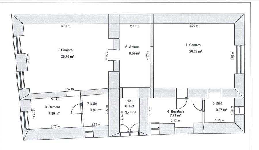 Apartament str Mitropoliei Centru - 1