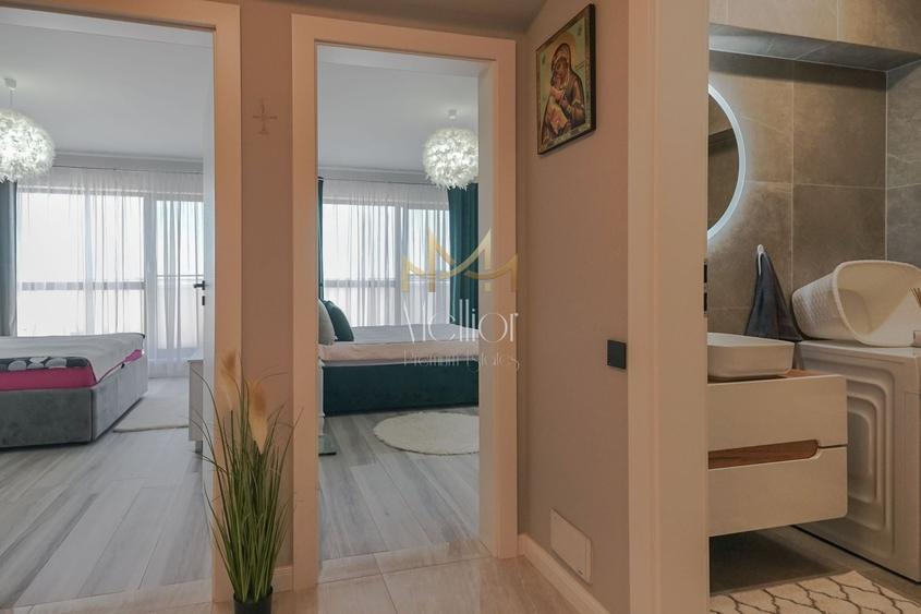 Apartament cu 3 camere semidecomandat, mobilat în Zorilor