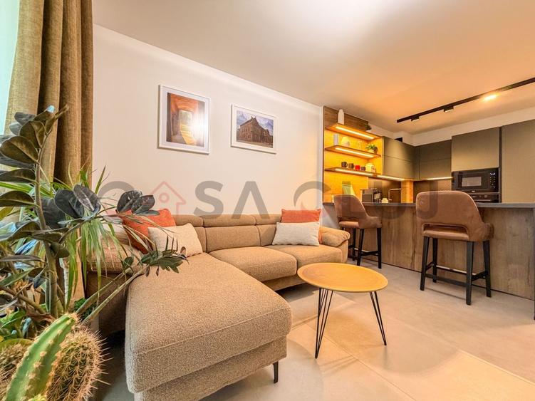 Apartament cu 2 camere nedecomandat, mobilat în Grigorescu