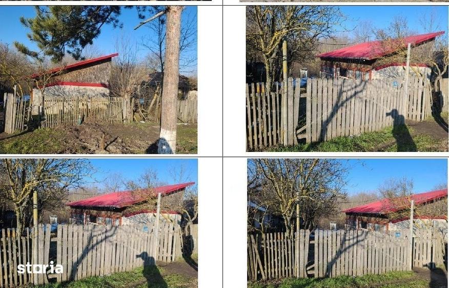 Casă cu 2 camere cu Teren 837 Mp în Blejești