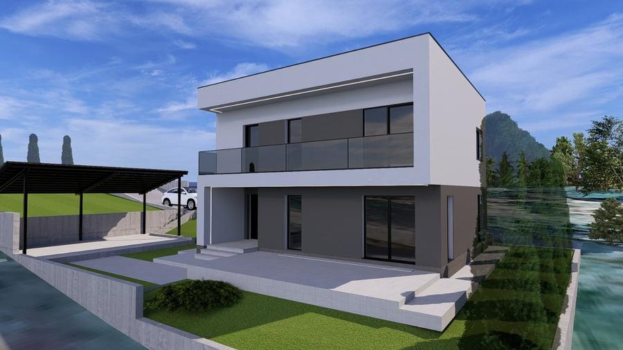 Casă cu 4 camere cu Teren 600 Mp în Breazu