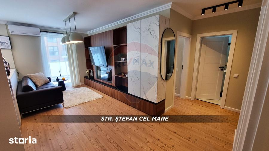 Apartament cu 3 camere, mobilat în Săsar