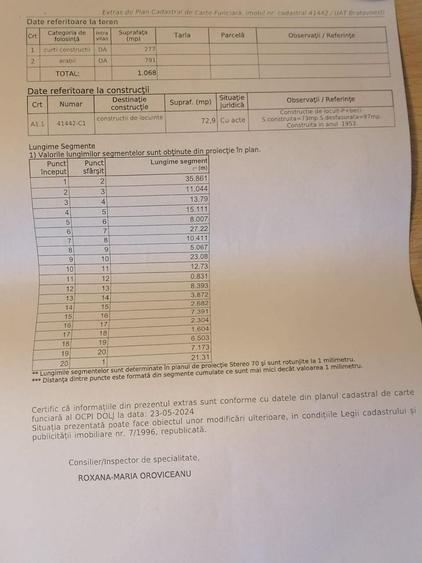Casă cu 3 camere în Bădoși
