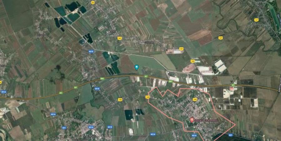 Teren Construcții intravilan de 13500 mp, în Bolintin-Deal