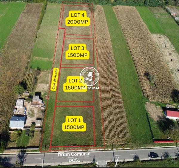 Teren de 4.4645700454712 mp, în Grajduri