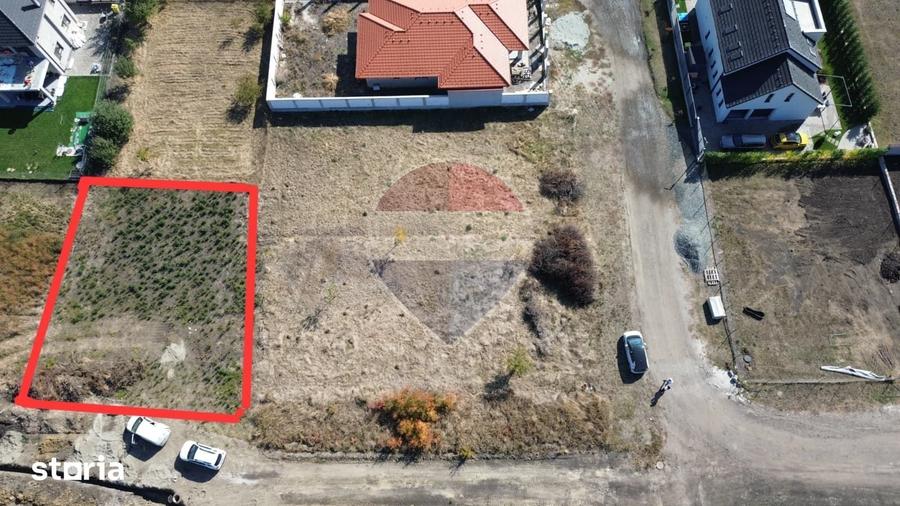 Teren de 500 mp, în Veterani