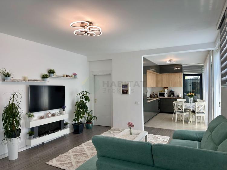 Casă individuală cu 3 camere cu Teren 300 Mp în Tunari