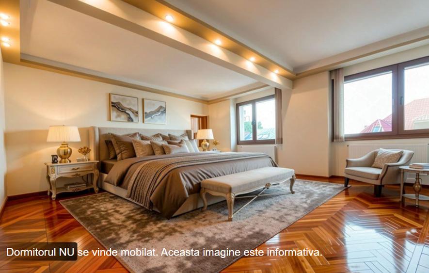 Apartament cu 3 camere decomandat, mobilat în Cotroceni
