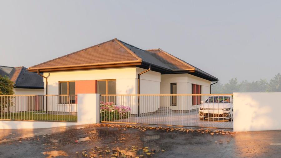 Casă individuală cu 4 camere cu Canalizare în Tăuții de Sus