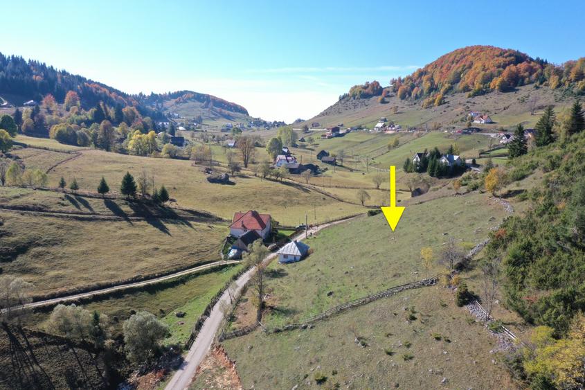 Teren la munte cu oportunitate de  investitie - 1