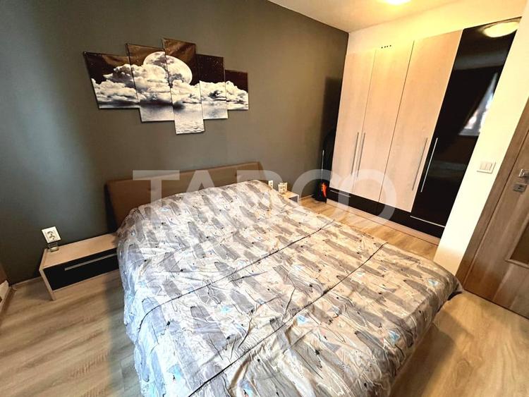 Apartament de vanzare 2 camere mobilat utilat balcon parcare Selimbar - 7