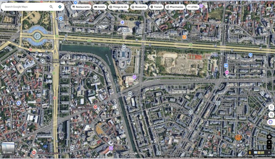 Teren unic semicentral – 264 mp – 2 km P-ta Unirii –1 singur vecin +spațiu verde - 2