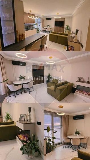 COM 0 Apartament ultrafinisat de lux cu terasa panoramica, zona Vivo