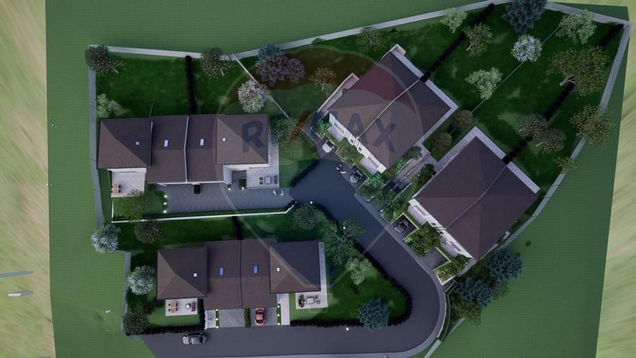 Proiect imobiliar autorizat - 9 unitati locative premium in Feleacu - 9