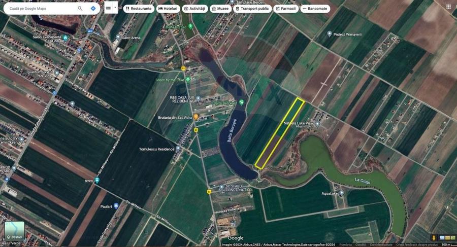 Teren 11906 mp extravilan, rezidential, industrial - in Berceni - 1