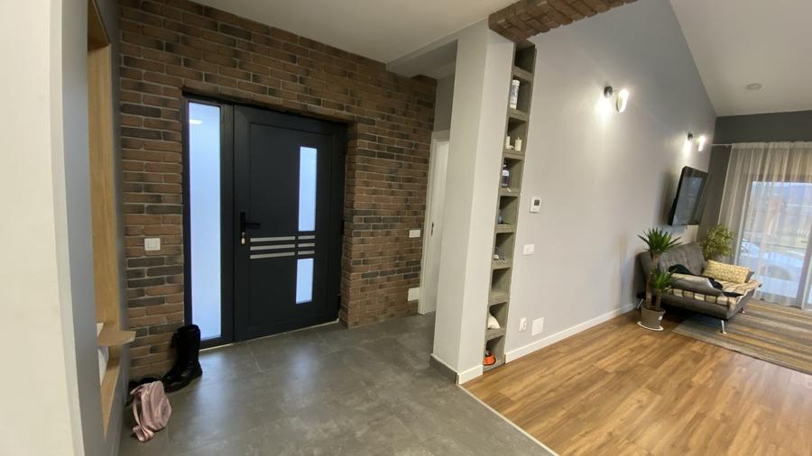 Casa eficienta energetic NZEB 127 mp, teren 830 mp, intrare Gilau - 5