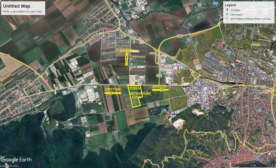 Teren intravilan str Cucului Brasov - 2