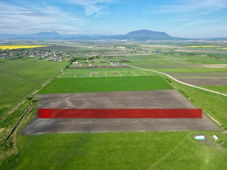 Brasov-Stupini, teren de vanzare, 8600 mp, utilitati la 70 m, 28 ml deschidere - 3