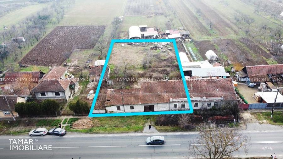 Casa la Paulis (ARAD) cu curte,garaj, si gradina mare, 1691 mp - 1