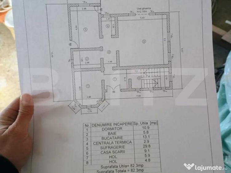 Casa semifinisata 5 camere+mansarda, 163 mp, Ploiestiori - 2