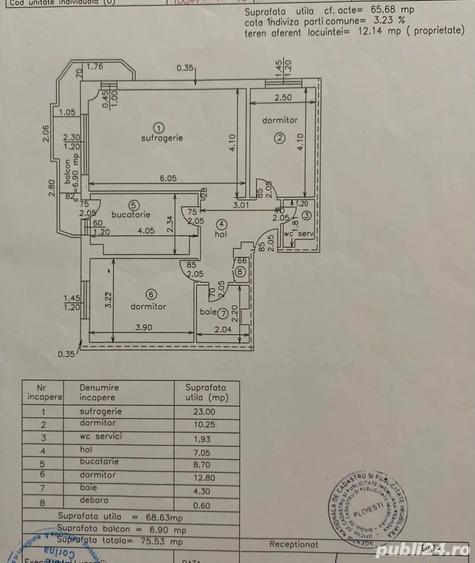 Apartament 3 camere - zona Parc Mihai Viteazul - 6