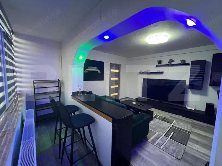 Apartament modern cu 2 camere, 57 mp, centrala si AC, zona Brazda lui Novac - 1