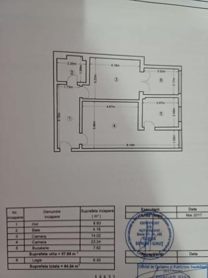 2 Camere Et.6/10 Bloc Nou Zona Valea Oltului - Metrou Valea Ialomitei - 9