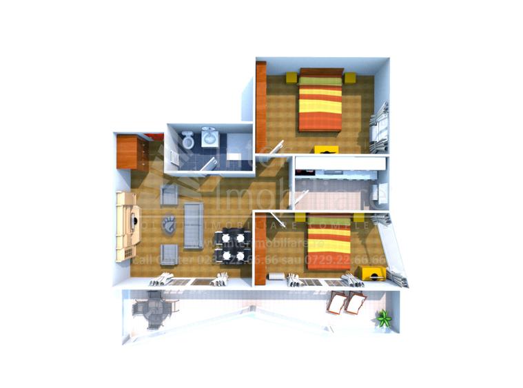 Apartament 3 camere,open-space,112 mp,Mamaia Nord,Prima linie la Mare,cod 161927 - 1