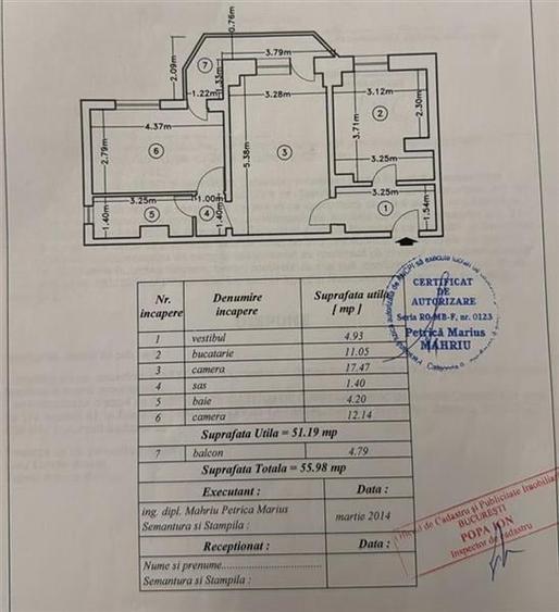 Apartament 2 camere Soseaua Panduri - 1