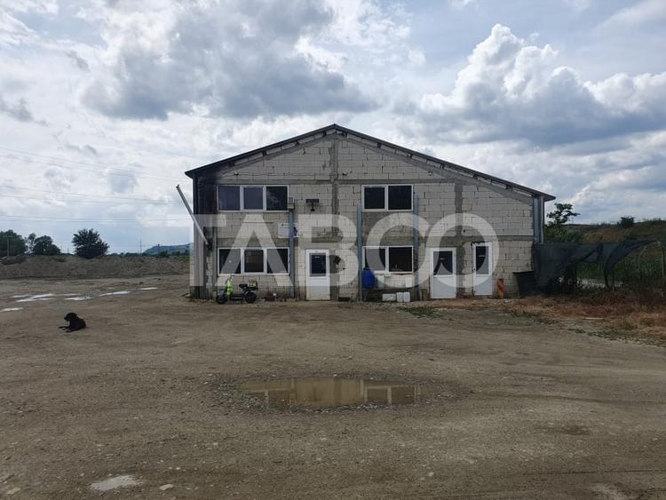 Teren si hala 42.000 mp + zona administrativa la 7 minute de Fagaras - 2